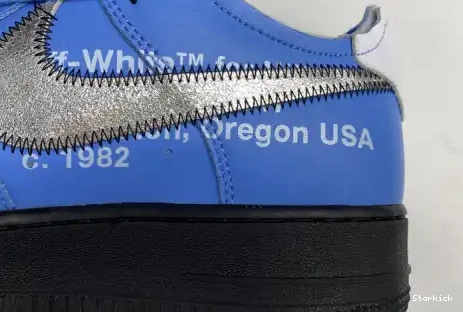 AIR 1 CK0866-401 UNIVERSITY x O-W BLUE FORCE LOW 0705